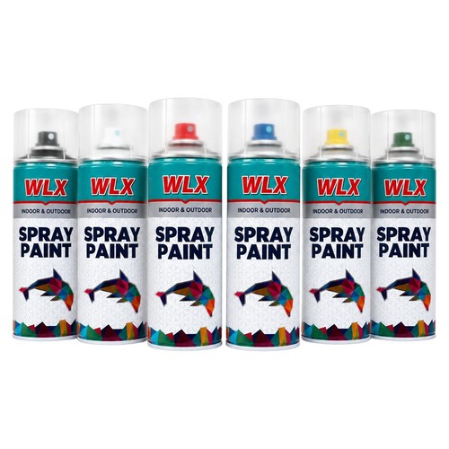 Sprayfarben set farben je - sprayfarben-set., 6