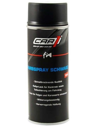 Car1 farbspray schwarz matt - car1,