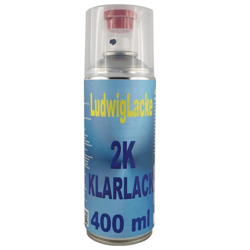 Klarlack spraydose mit - 2k,