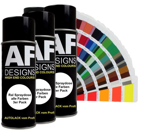 Ral lack spraydose 3er pack - ral,
