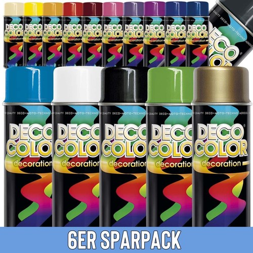 Deco color 6er sparpack 400ml - deco,