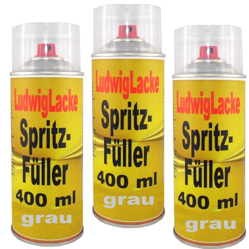 Spritzspachtel 400ml grau - 400ml,