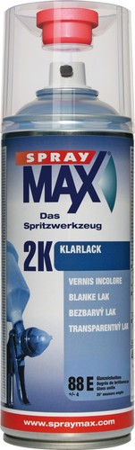 Spraymax 400ml klarlack - 400ml,, 2k