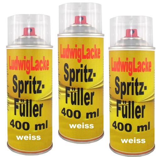 Spritzspachtel 400ml weiss - spritzspachtel, 3x